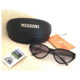 M Missoni-Gafas de sol-Negro
