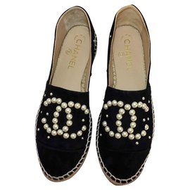 Chanel Espadrilles Black
