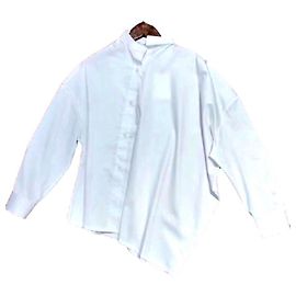 Totême Camicia bianca asimmetrica di totemé S Bianco