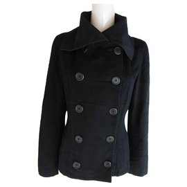 Autre Marque-Atsuro Tayama  lined Breasted Jacket-Black