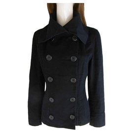 Autre Marque-Atsuro Tayama  lined Breasted Jacket-Black