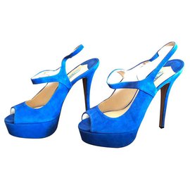 Prada-Heels-Blue