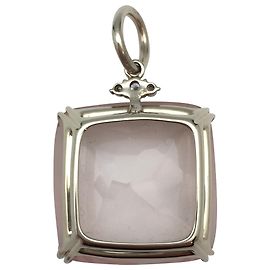 H Stern Durante H.Popa em ouro branco, diamantes e quartzo rosa. Outro