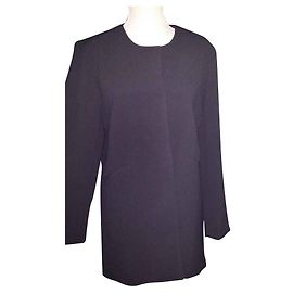 Ralph Lauren Mantel Schwarz aus Polyester Größe M Schwarz