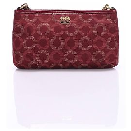 Coach Clutch-Taschen Bordeaux