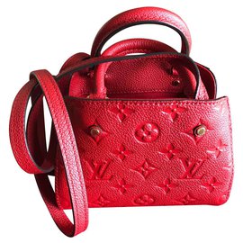 Louis Vuitton-Montagne nano-Rouge