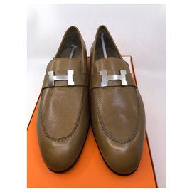 Hermès-mocassin-Light brown