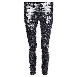 Isabel Marant Pour H&M Hose, Gamaschen Silber
