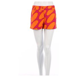 Marimekko-Pantalones cortos-Rosa,Naranja