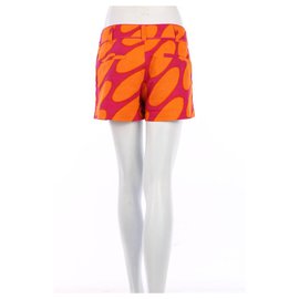 Marimekko-Pantalones cortos-Rosa,Naranja