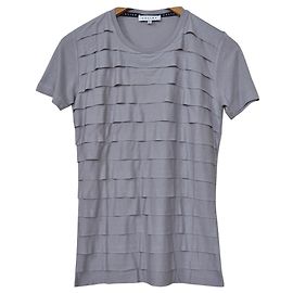 T-shirt Céline Grey Gris Vicose & Cachemire Taille S SMALL Gris