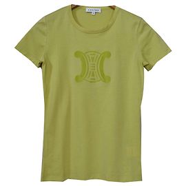 T-shirt Céline Vert Citron Taille S Taille S Vert
