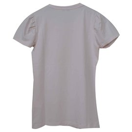 Céline-Camiseta Céline Powder Pink Top tamaño S SMALL-Rosa