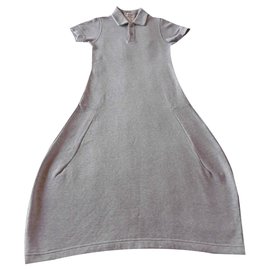 Comme des Garcons Maxikleid Grau