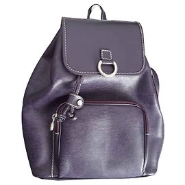 Lancel Sacs à dos Violet