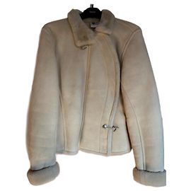 Hermès Shearling jacket Eggshell