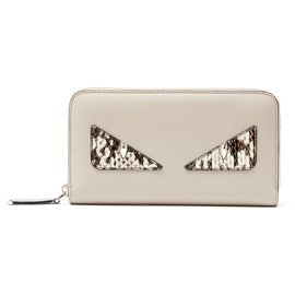 Fendi-MONSTER ZIP NEW-Beige