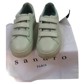 Sandro-Sneakers-Turquoise