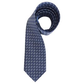 Salvatore Ferragamo-Salvatore Ferragamo silk tie - New-Blue