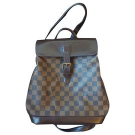Louis Vuitton backpack soho checkered ebony Ebony