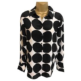 Marimekko Top Nero Bianco