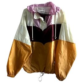 Isabel Marant Coats, Outerwear Pink Orange Prune