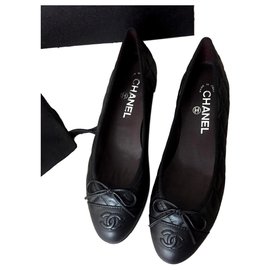 Chanel-Ballet flats-Black