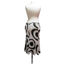 Versace-Versace skirt26/40 is 38 New label 100% viscose-Multiple colors
