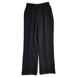 Christian Dior-Pantalons, leggings-Gris