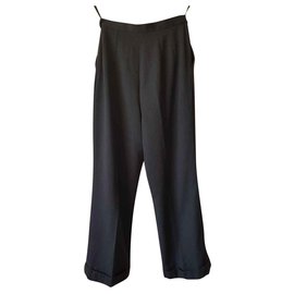 Christian Dior-Pantalons, leggings-Gris