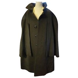 Autre Marque cape man (sherloch holmes style) new wool size L Black