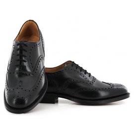 Church's-New Church's BURWOOD POLISH BINDER 7G BLACK-Black