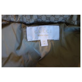 Gucci-Manteau Gucci-Marron foncé
