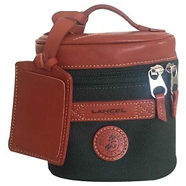 Lancel Roland Garros Braun Dunkelgrün