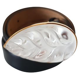 New Lalique Belt Black