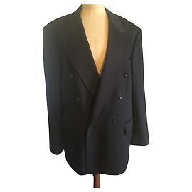 Crossover-Jacke 6 Hugo Boss Kaschmirknöpfe Schwarz