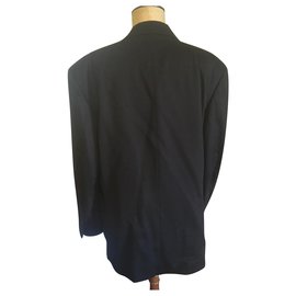 Hugo Boss-Crossover jacket 6 Hugo Boss cashmere buttons-Black