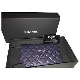 Chanel-Borsa Chanel-Blu scuro