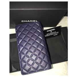 Chanel-Bourse Chanel-Bleu foncé
