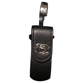 Chanel-Portable handbag hook-Black