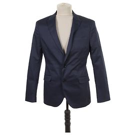 Autre Marque Blazer de algodão azul Pal Zileri Azul escuro