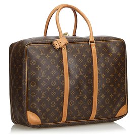 Louis Vuitton-Louis Vuitton Brown Monogram Sirius 45-Brown