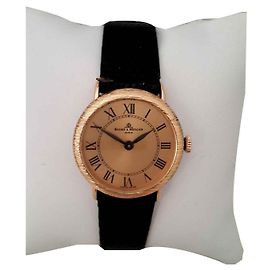 Baume & Mercier reloj Dorado