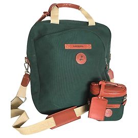 Lancel Roland Garros Marrom Verde escuro