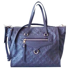 Louis Vuitton Impronta illuminata del monogramma Marrone scuro