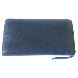 Balenciaga-carteiras-Azul