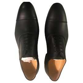 Richelieu Chanel leather Black