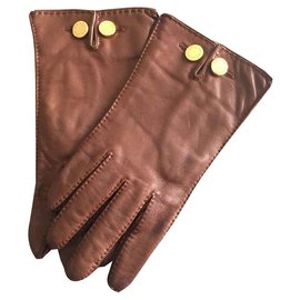 Prada Handschuhe Braun