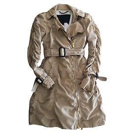 Burberry Prorsum Escudo Zench Sand Zippers Beige