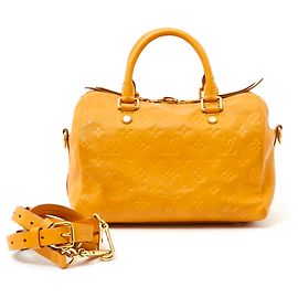 Louis Vuitton Tracolla veloce 25 Monogram Imprint Giallo